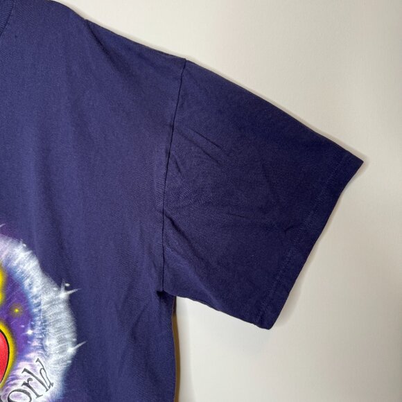 Walt Disney World Sleepwear Night Gown Womens Plus 2X Blue Fantasia Wizard Sorce - Picture 7 of 7